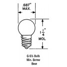   35C Lamp - 2.4V@0.80A, Screw Base