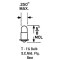  387 Lamp - 28V@0.04A, Midget Base