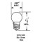   35C Lamp - 2.4V@0.80A, Screw Base